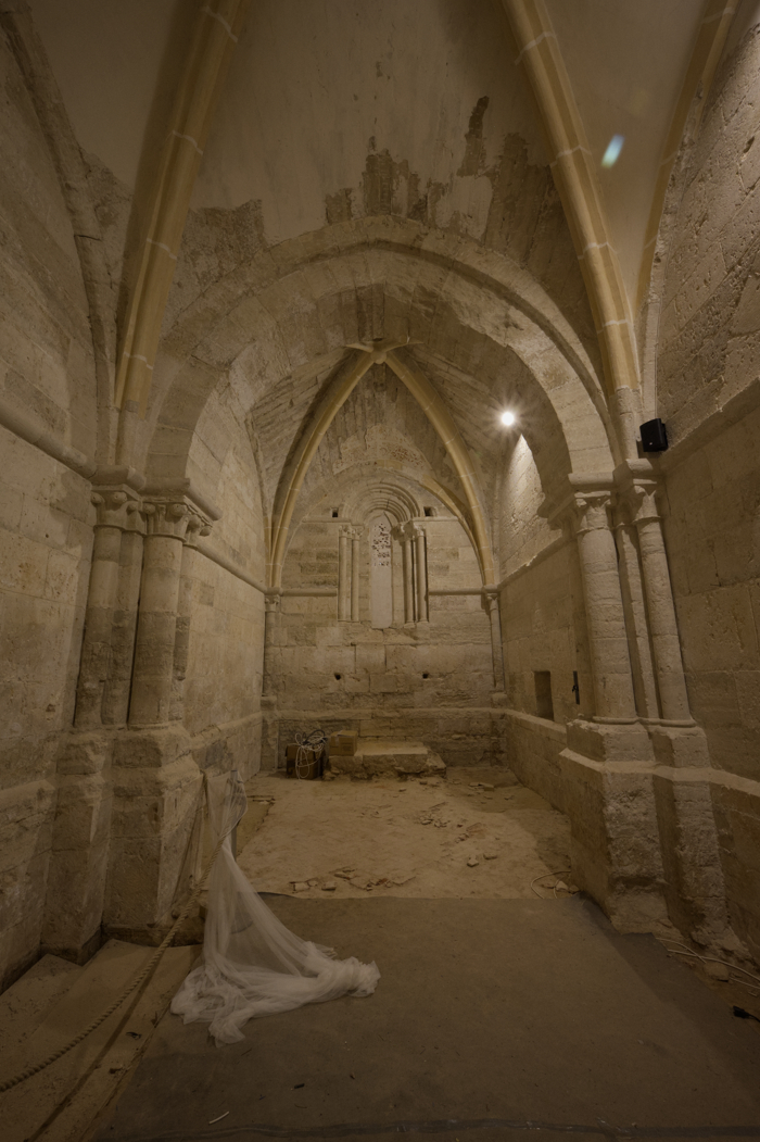Capilla del evangelio de la iglesia del monasterio de Palazuelos